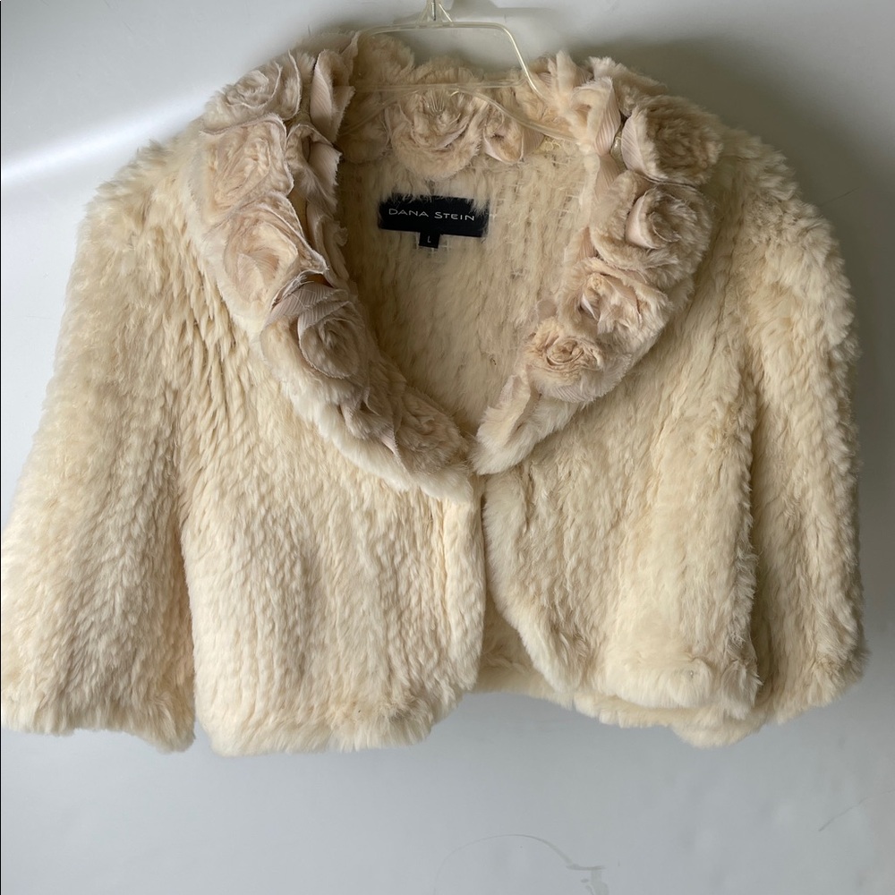 Dana Stein Rabbit Fur Jacket - Picture 3 of 8